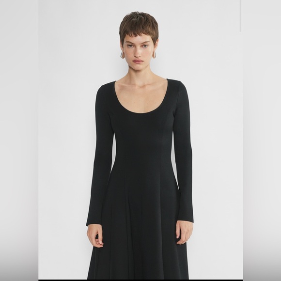 NWT Babaton Leda Ponte Dress in Sumac Burgundy XS - Picture 5 of 11